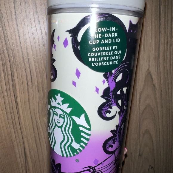 👻 Glow in the Dark Starbucks Tumbler Fall Halloween Release 2021 Purple - Picture 4 of 4